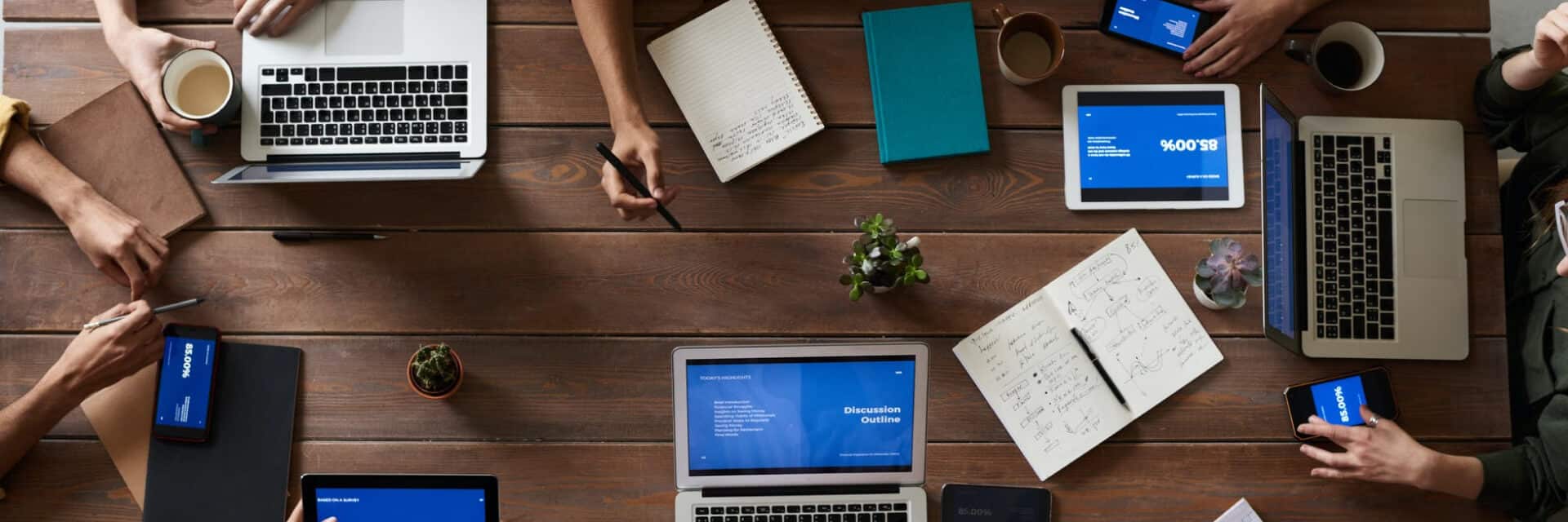 Team working on IT solutions and business technology – Speak to Tech Cairo